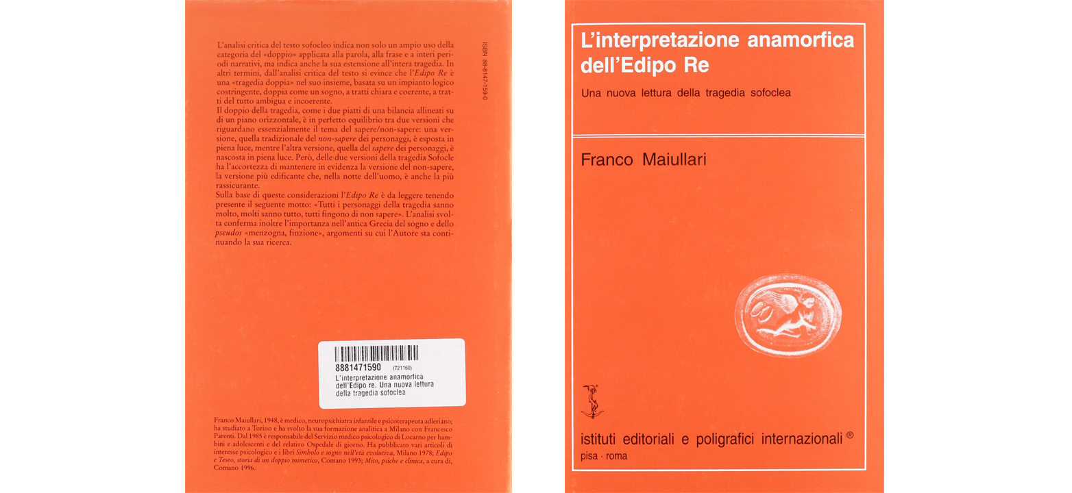 L'interpretazione anamorfica dell'Edipo re